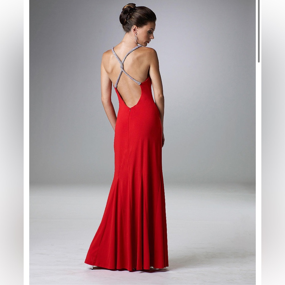 Rina diMontella Red Dress